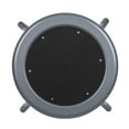 thumbnail image 6 of Vince Swivel Stool with Steel Seat, Grey Frame, Grey Seat with Black Center, 6 of 7