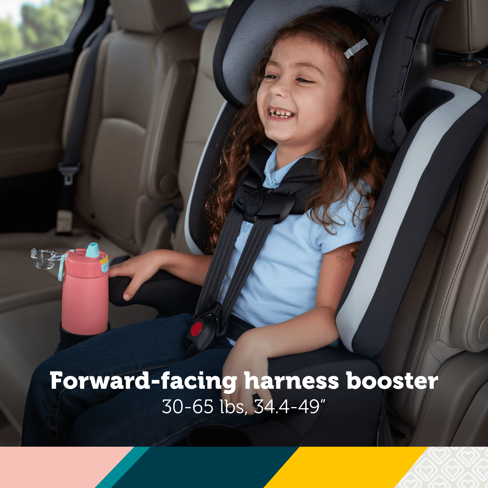 Safety 1st Boost-and-Go 3-in-1 Harness Booster Car Seat