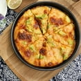 thumbnail image 4 of ENJOYW Heat-resistant Pizza Plate Non-stick Carbon Steel Anti-scratch Wide Application Heating Pan for Home Pizza Plate, 4 of 7