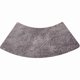 thumbnail image 1 of Scalloped Round Shower Mat, Microfiber Quarter Round Shower Mat, Machine Washable, Non-Slip, Gray, 45x100cm, 1 of 5
