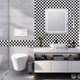 thumbnail image 3 of Azulejos de mosaico autoadhesivos para pared de baño, azulejos autoadhesivos 3D para bordes de azulejos de pared de cocina de baño - 20 hojas, 3 of 5
