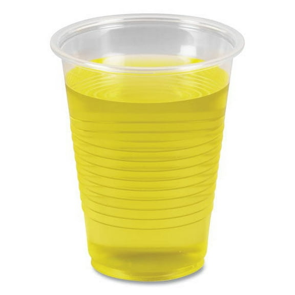 Translucent Plastic Cold Cups, 7 Oz, Polypropylene, 100/pack | Bundle of 2 Packs