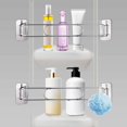 thumbnail image 4 of Barre de Rangement d'Angle pour Douche de VR, Barre de Rangement d'Angle Réglable en Acier Inoxydable pour VR, pour Remorque, Accessoires de Bain Intérieurs, Lot de 2, 4 of 9