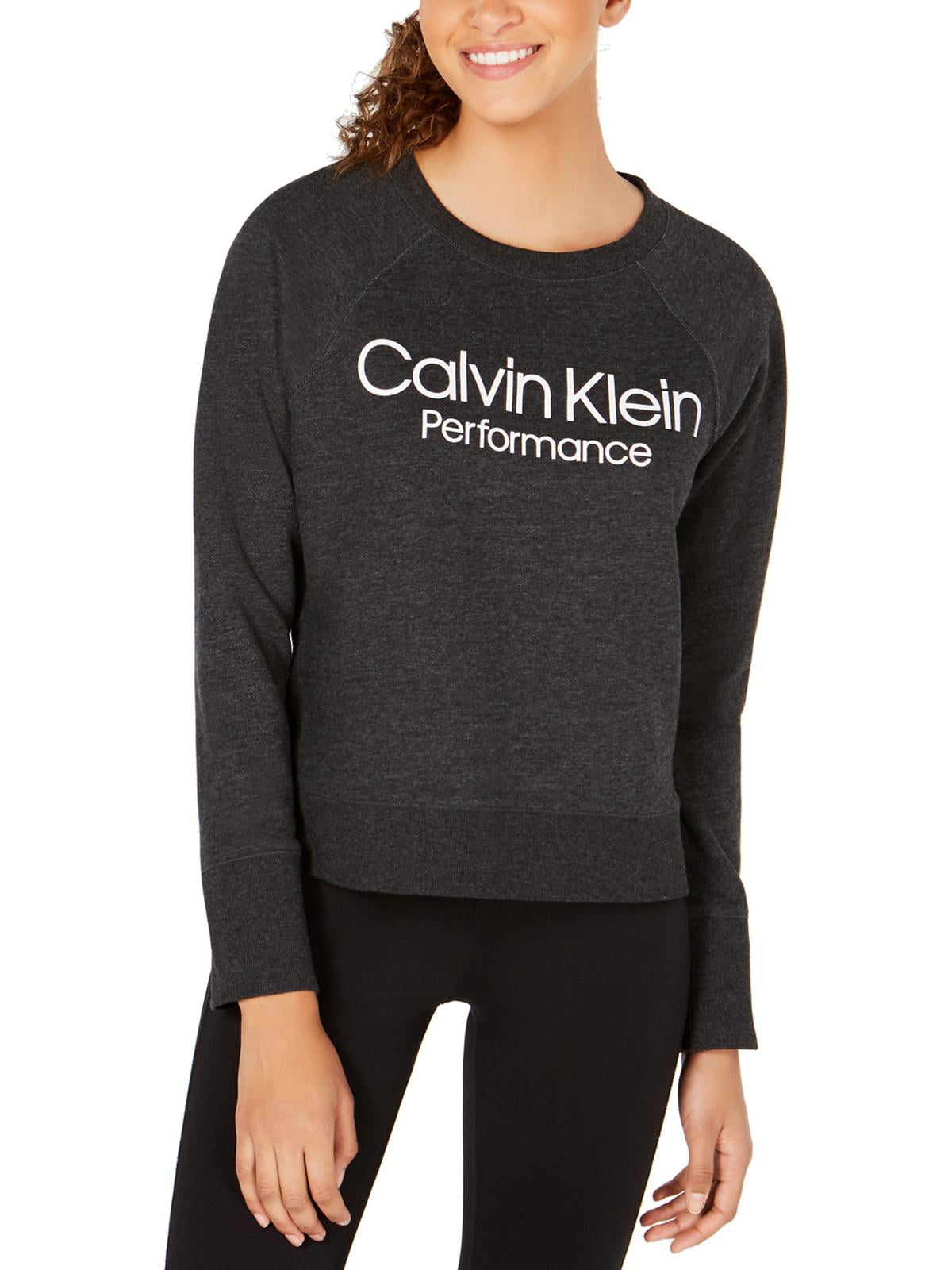 Calvin Klein Performance Womens Fitness Workout Sweatshirt 
