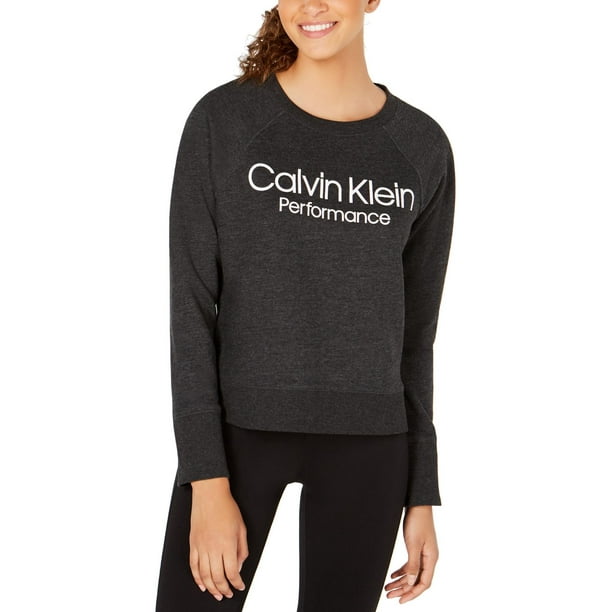 Calvin Klein Performance Womens Fitness Workout Sweatshirt 
