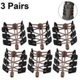 thumbnail image 1 of 3 pares de cordones elásticos para zapatos, sin cordones, ajustables, sin cordones, de goma oso de fresa Hogar, 1 of 3