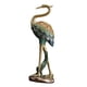 thumbnail image 5 of Figura de grulla, figura de cigüeña, estatua creativa de pájaros, figura de resina para granja 14x8x37cm, 5 of 9