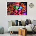 thumbnail image 4 of Cuadros Decorativos Pintura al óleo por números, lienzo de luz colorida, obra de arte, cuadro de sala de estar, Kit de decoración Ndcxsfigh Nuevos Originales, 4 of 8
