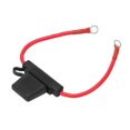 thumbnail image 4 of 8AWG Fuse Holder, Melting Resistance Circuits Protection 30cm/11.8in PVC+Copper Fuse Holder  For 12-24V Vehicle Ship, 4 of 8