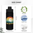 thumbnail image 4 of Botella de agua con aislamiento "I Pee in Pools", de acero inoxidable de 18 oz, novedosa tetera deportiva, taza portátil para viajes, gimnasios al aire libre., 4 of 5