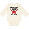 thumbnail image 3 of Inktastic Grandma Grandpa Love Me Boys Boys or Girls Long Sleeve Baby Bodysuit, 3 of 5