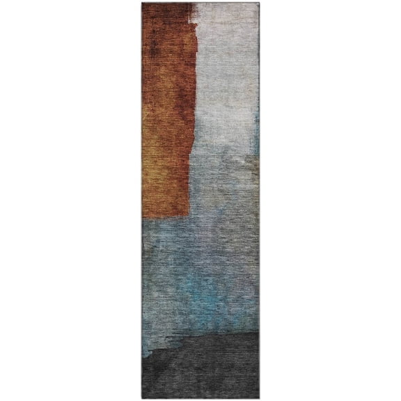 Dalyn Rugs Premium Machine Washable Mayfield AMF1100 Copper 2'3" x 7'6" Runner Rug