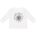 thumbnail image 3 of Inktastic Music Dandelion Musical Boys or Girls Long Sleeve Toddler T-Shirt, 3 of 5