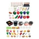 thumbnail image 3 of Juego de accesorios de cocina, utensilios de cocina de simulación, juguetes de cocina, cocina de inducción para niños, niñas y niños 86 piezas, 3 of 9