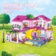 thumbnail image 2 of Set de bloques de construcción CSNRHG Pink Summer Pool Villa 1018 piezas, 2 of 7