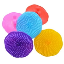 Teissuly Silicone Shampoo Scalp Shower Body Washing Hair Massage Massager Brush Comb