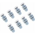thumbnail image 1 of MesaSe Durable Plastic Shower Door Slide Rail Bathroom Glass Replacement Parts (20mm), 1 of 5