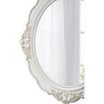 thumbnail image 2 of Sintosin 24" Vintage White Round Mirror - Distressed Farmhouse Wall Decor for Bathroom, Bedroom & Entryway, 2 of 8