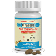 Guang Ci Tang, HeadClarity - Chuan Xiong Cha Tiao Pian 200 mg 200 Tablets