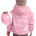 thumbnail image 4 of Children's Printed Round Neck Long Sleeved Sweatshirt Hooded Sweatshirt Oversize Blanket Sweater, 4 of 4