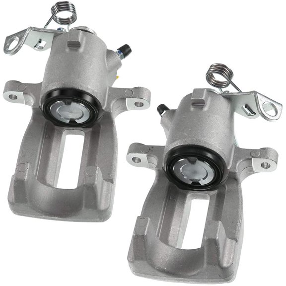A-Premium Disc Brake Caliper Assembly Compatible with Volkswagen Golf 2004-2005 Jetta 2005 Audi TT Quattro 2000-2006 Rear Left Right Side 2-PC