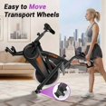 thumbnail image 5 of LEZEE Exercise Bike Indoor Cycling Bike Adjustable Resistance for Home Workout Use Max Weight 300 lbs with Extra Comfort Seat, 5 of 11