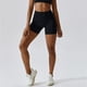 thumbnail image 2 of Pantalones De Yoga Pantalones cortos informales para mujer, elásticos transpirables para levantamiento de cadera para deportes (S Advanced Black) Tmvgtek Para Estrenar, 2 of 8