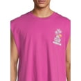 thumbnail image 3 of No Boundaries Men's & Big Men's Graphic Muscle Tank Top, Sizes S-3XL, 3 of 5