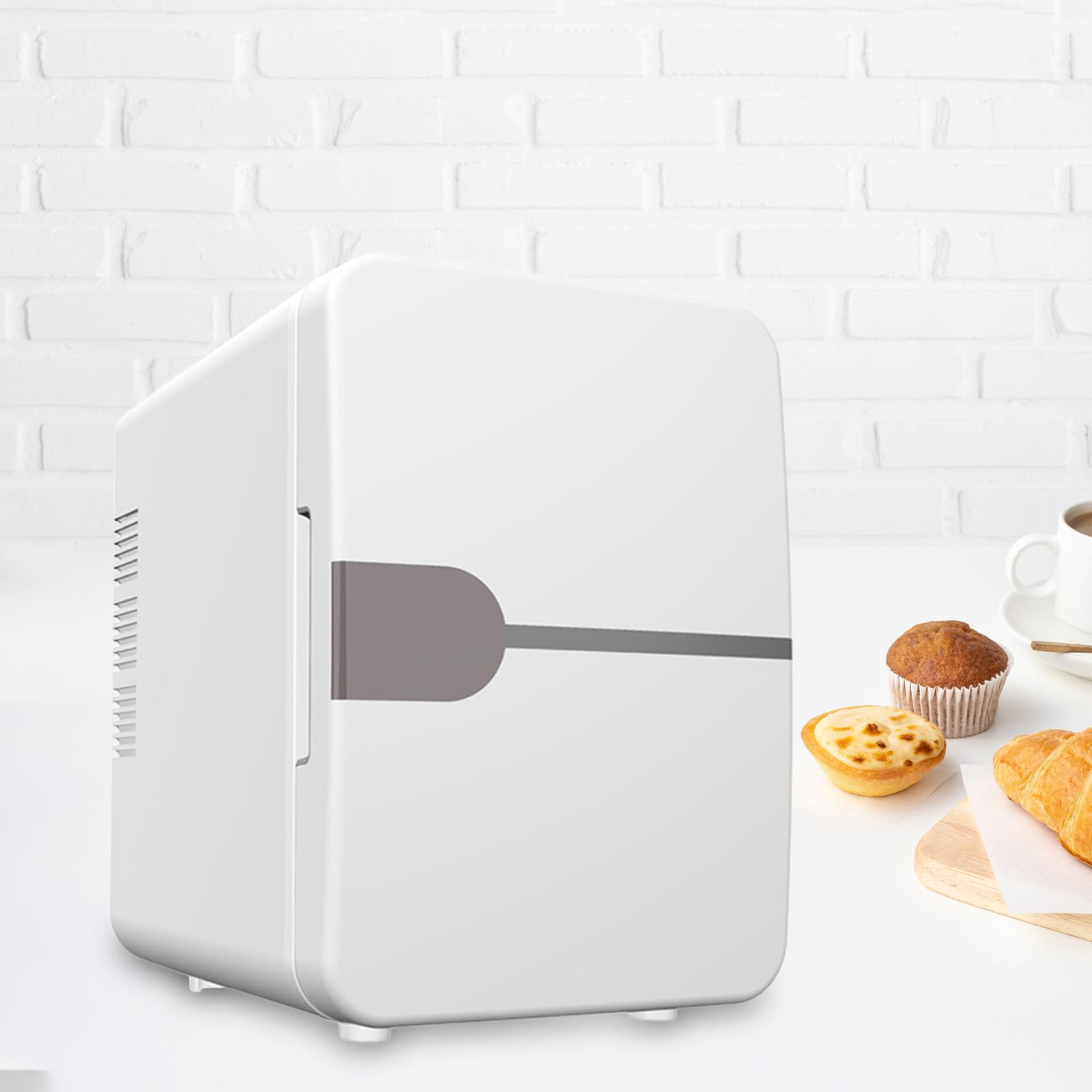 Baoblaze Compact Refrigerator Little Tiny Fridge Lightweight Multipurpose Mini Fridge White