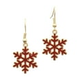 thumbnail image 3 of yuksok Christmas Earrings Women Dangle Earrings for Xmas Party Valentines Day Decor red, 3 of 9