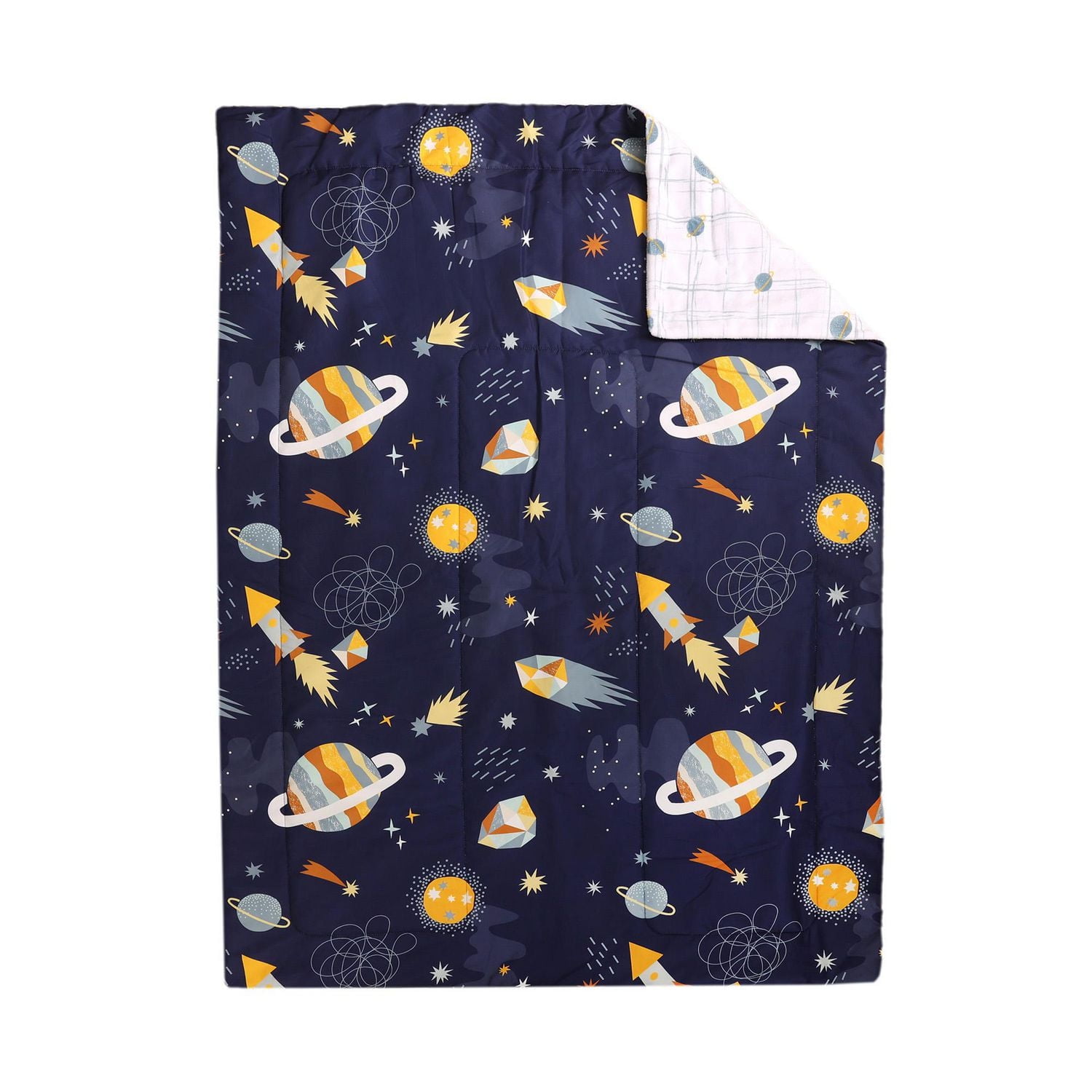 3-Piece Toddler Bedding Set, Outerspace