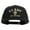 Black, variant on US Navy USN CPO Retired Embroidered Flexfit Snapback Style Cap - Dk Grey OSFM