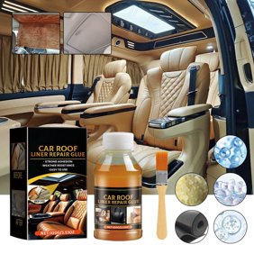 High Temperature Resistant Fabric Adhesive for Car Roof Lining Repair, Fast Drying Strong Bond Glue for Auto Upholstery and Leather