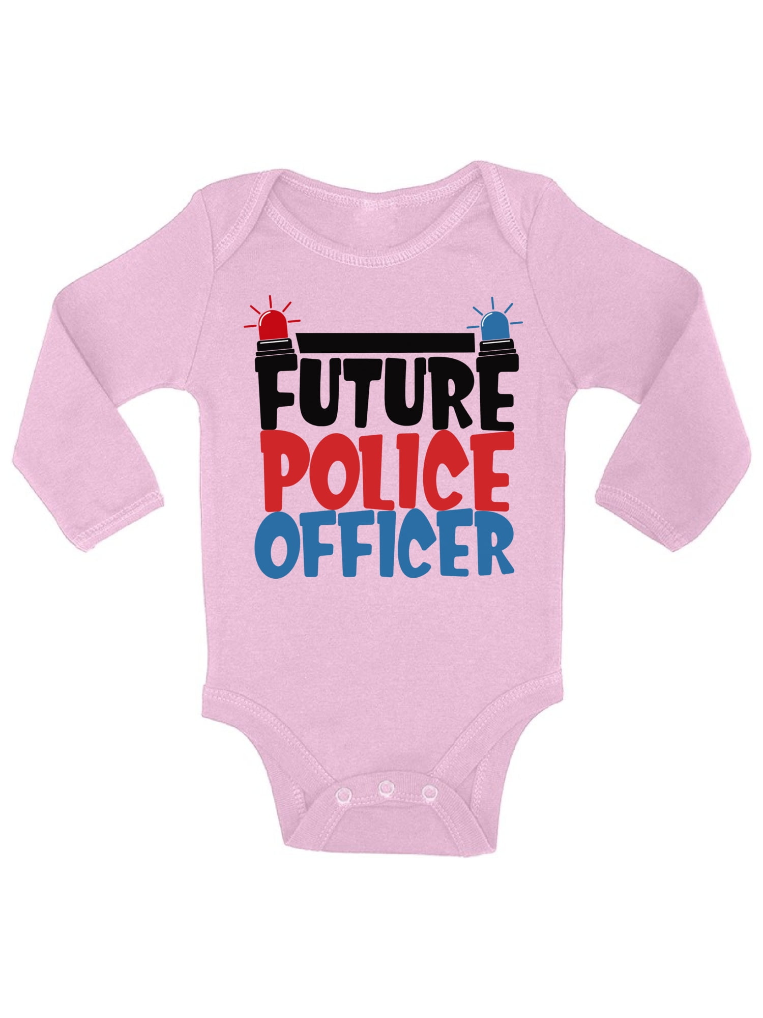 The Police Dimensions Newborn Jumpsuit Baby Long Sleeve Romper Bodysuit Clothes 