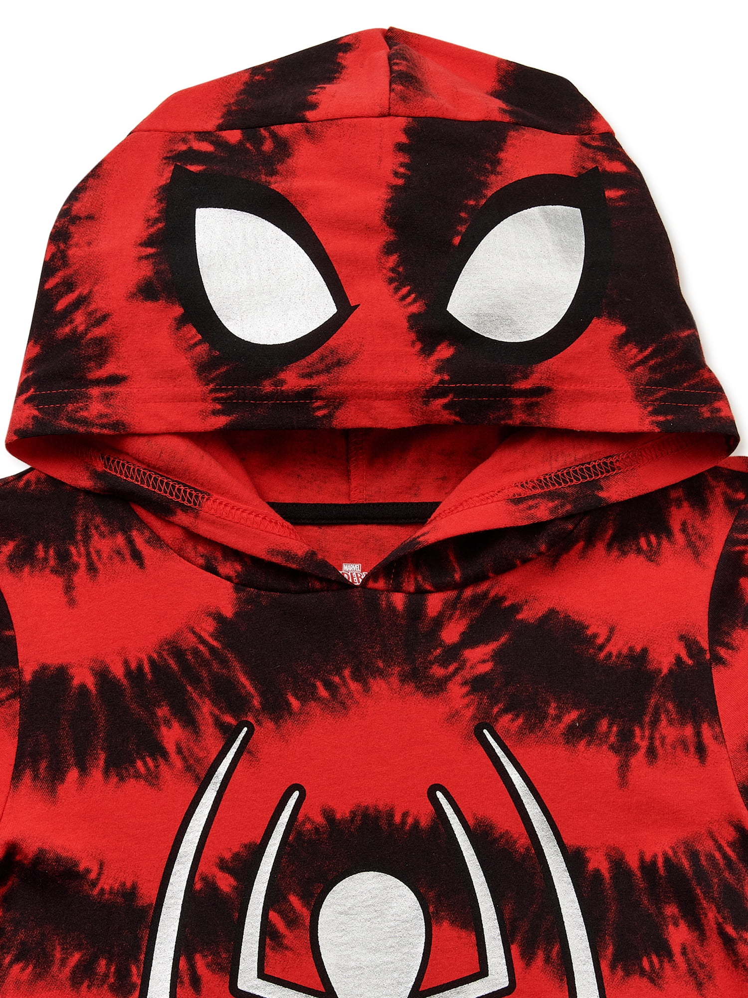 Spider-Man Boys Cosplay Hooded Top & Shorts, 2-Piece Outfit Set, Sizes 4-10
