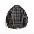 thumbnail image 3 of Hvyesh Mens Button Down Shirts Big and Tall Wrinkle Free Plaid Tshirt Business Casual Shirt Vintage Work Tshirt, 3 of 3
