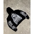 thumbnail image 2 of Y2k-sudaderas con capucha de manga larga para hombre y mujer, abrigos, estilo Harajuku, Hip Hop, holgado, con cremallera, Vintage, ropa de calle, 2 of 5