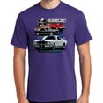 thumbnail image 1 of Buy Cool Shirts Various Ford Shelby Cars Cotton T-shirt, Medium Purple, 1 of 3
