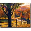 Trademark Art "Autumn Fire Colors" Canvas Wall Art by David Lloyd Glover