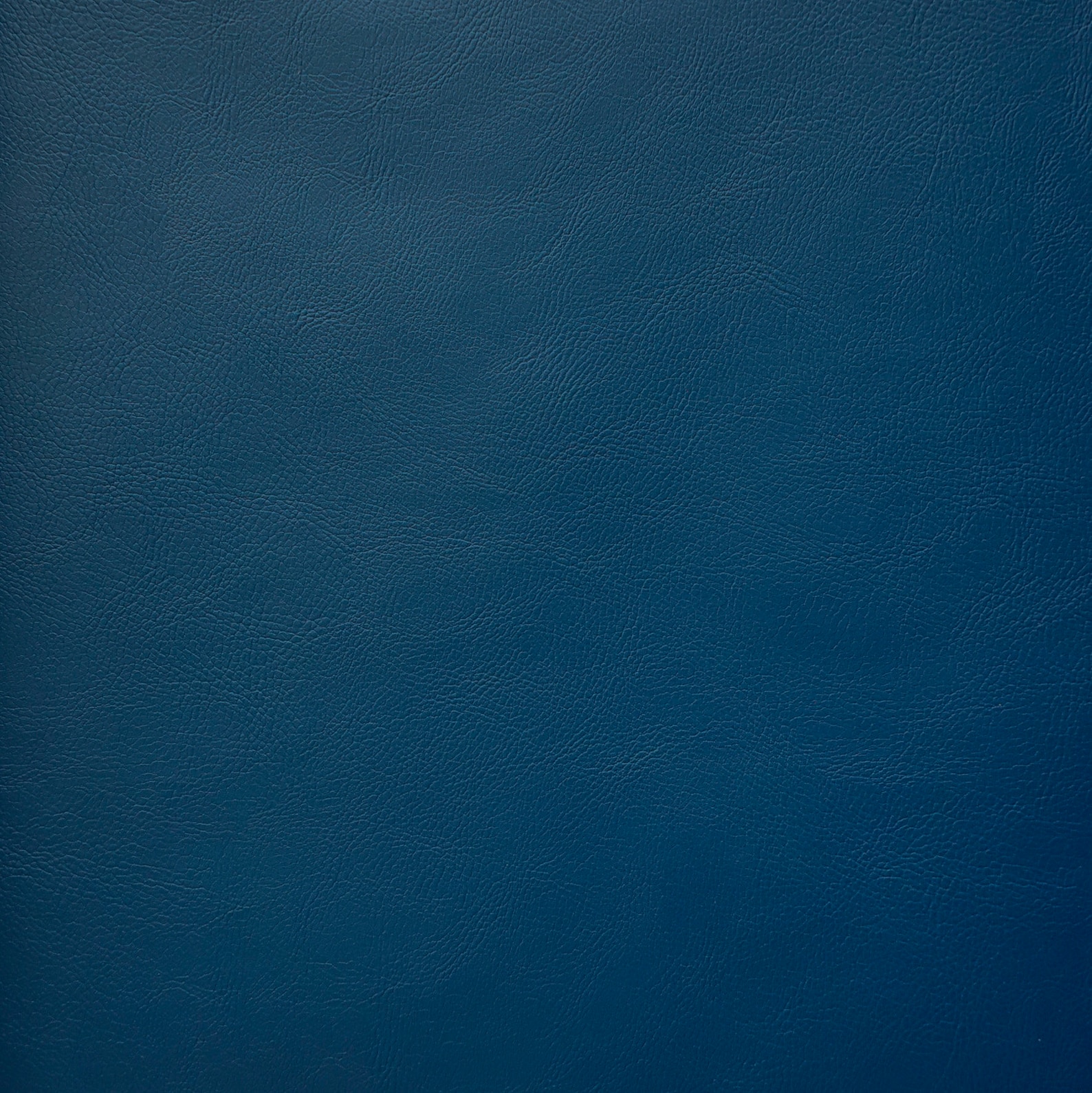 Fabric Mart Direct 54" Wide Blue Faux Leather By The Yard, 3 Continuous Yards 540 GSM 0.8mm Thickness Artificial Leather Fabric, Leatherette, Imitation Leather, Fashion Leather