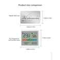 thumbnail image 5 of AKKHOO Indoor Digital Thermometer & Hygrometer (Thermohygrometer)，Temperature Humidity Monitor, Precise Indoor Temperature Gauge for Baby Rooms at Home, 5 of 11