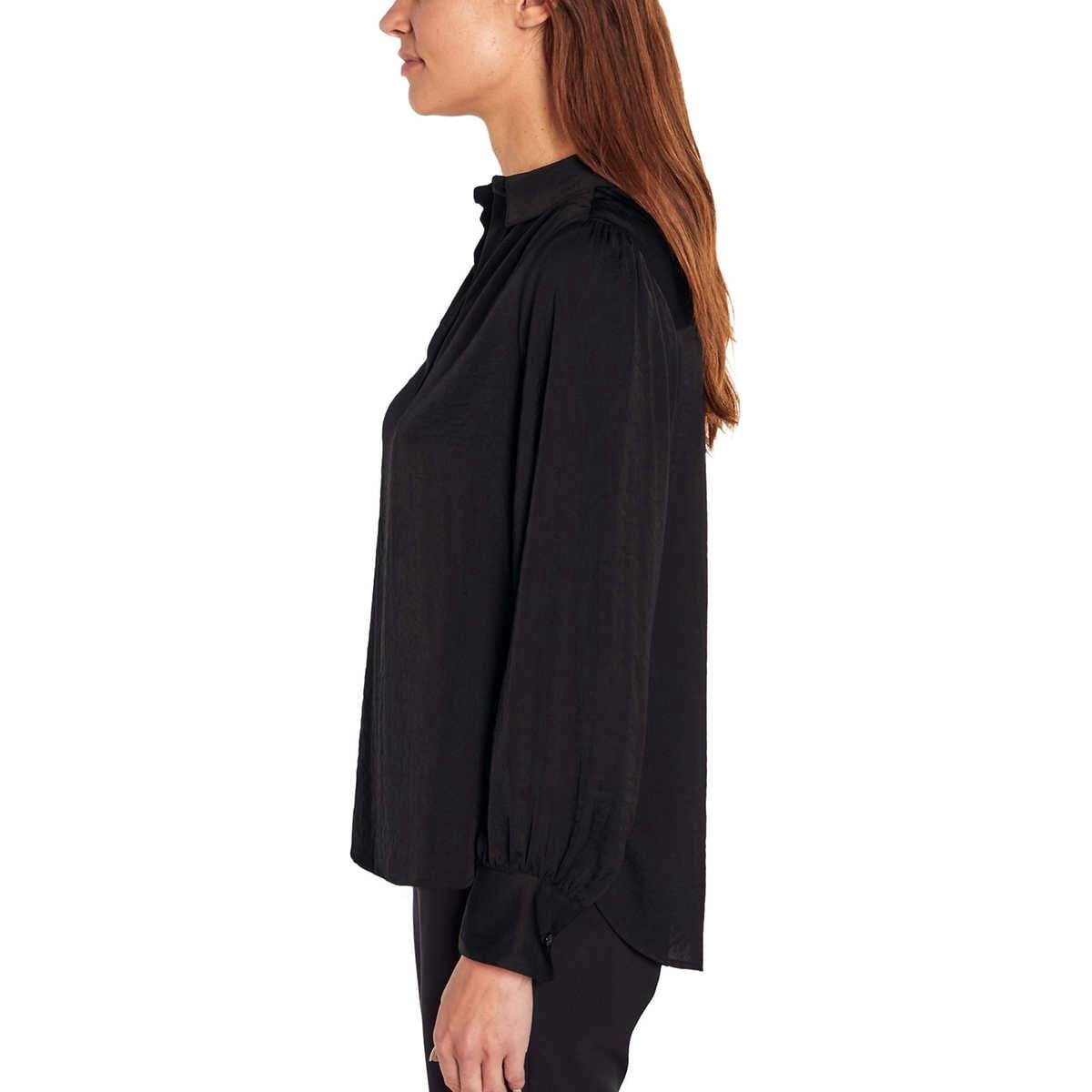 Pull Col V Manches Longues Banana Republic Taille S Bleu Clair - Occasion Très Bon état, Plissé Devant