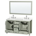 thumbnail image 7 of Wyndham Collection Wcs141460d-Qtz-Us3m58 Sheffield 60" Free Standing Double Basin Vanity, 7 of 7