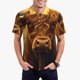 thumbnail image 1 of Balery Sunset Sunflower Cow A Camisa Polo de Hombre con Estampado, de Manga Corta y Tejido Medio, Camisa Tipo Golf Polo-Large, 1 of 6