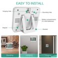 thumbnail image 5 of Upgraded Version Wireless Refrigerator Freezer Thermometer, 5 of 5