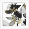 thumbnail image 2 of Art.com Black Petals Gold Leaves II Art Print by Asia Jensen, White Frame Wall Art, 29" x 29", 2 of 5