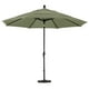 11' Aluminium Marché Umbrella Collier Inclinaison DV Mat Noir/pacifica/violet – image 2 sur 2