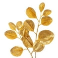 thumbnail image 2 of Vickerman 24" Gold Artificial Dogwood Glitter Wreath., 2 of 5