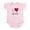 Petal Pink, variant on CafePress - I Love My Avo - Baby Light Bodysuit, Size Newborn - 24 Months