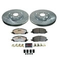 thumbnail image 3 of PowerStop Front Z36 Truck & Tow Carbon-Fiber Ceramic Brake Pad and Drilled and Slotted Rotor Kit Fits: FORD LINCOLN Select Models K8673-36, 3 of 9